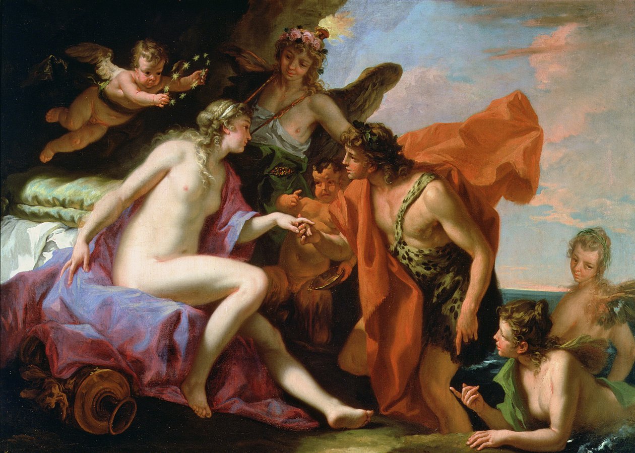 Baco y Ariadna de Sebastiano Ricci