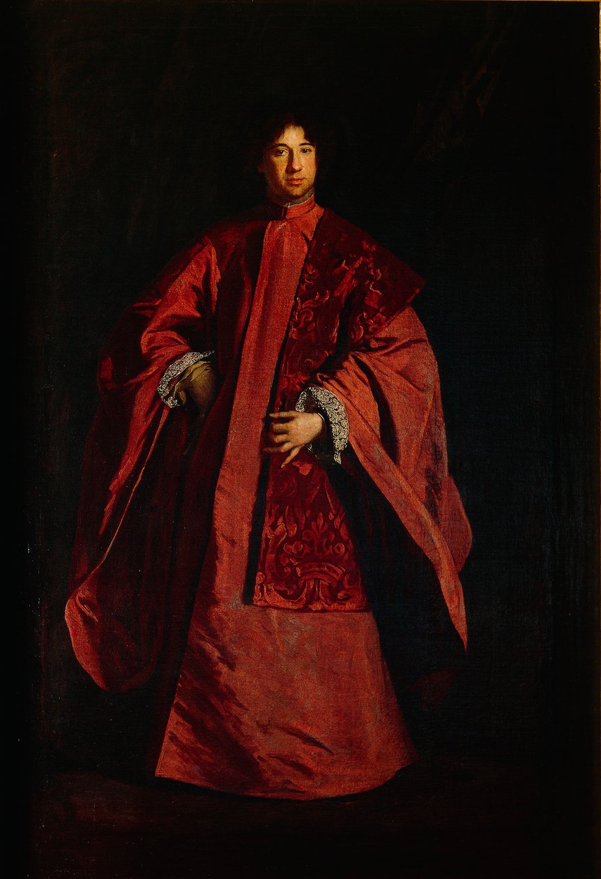 Retrato del procurador Gerolamo Querini Stampalia, de Sebastiano Bombelli (1635-1719), óleo sobre lienzo de Sebastiano Bombelli