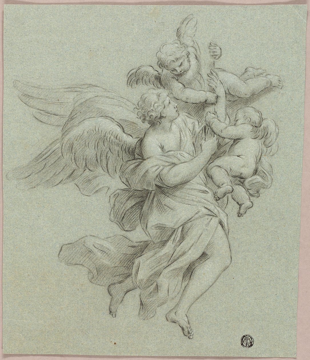 Ángel con Putti de Sebastiano Conca
