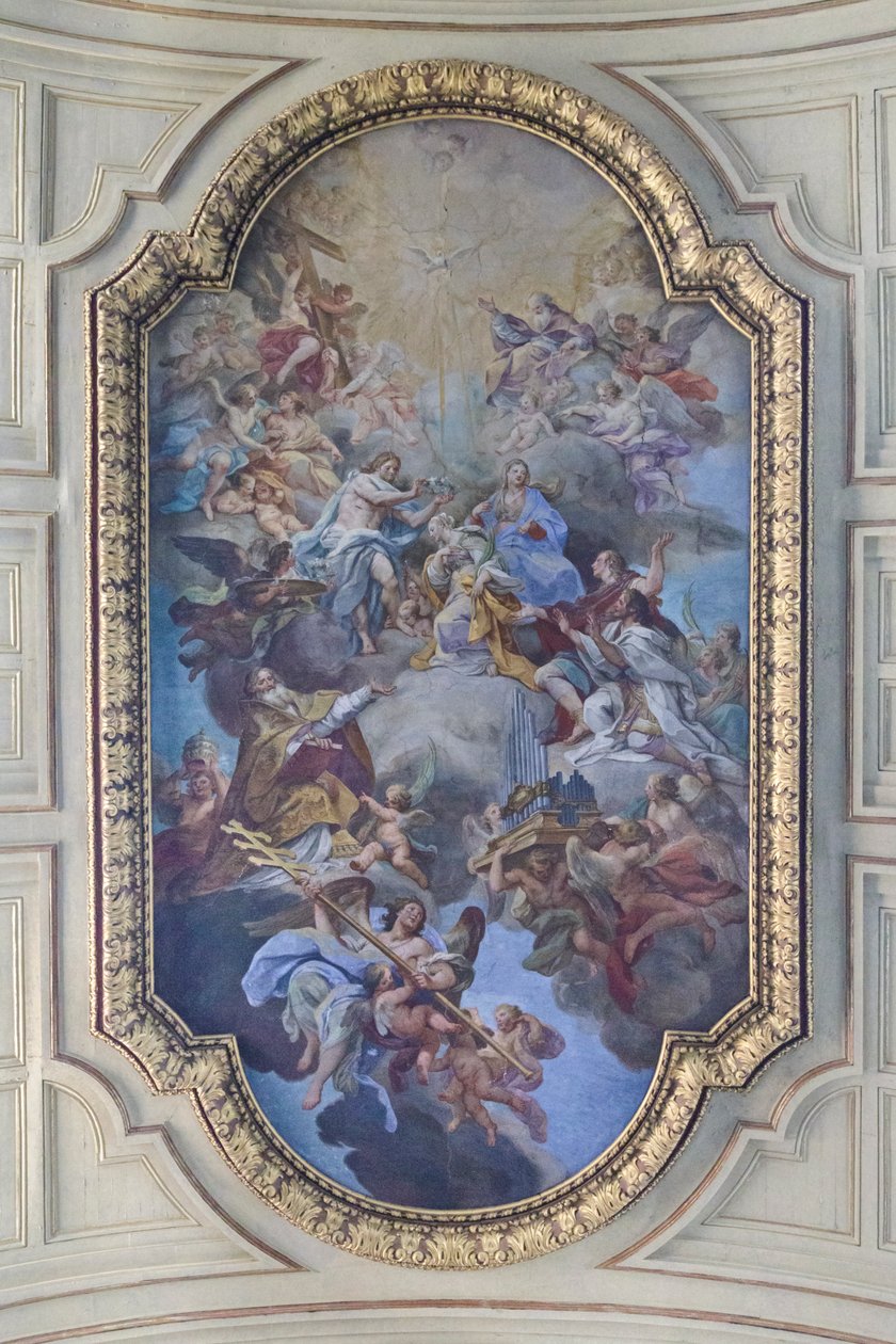 Apoteosis de Santa Cecilia de Sebastiano Conca