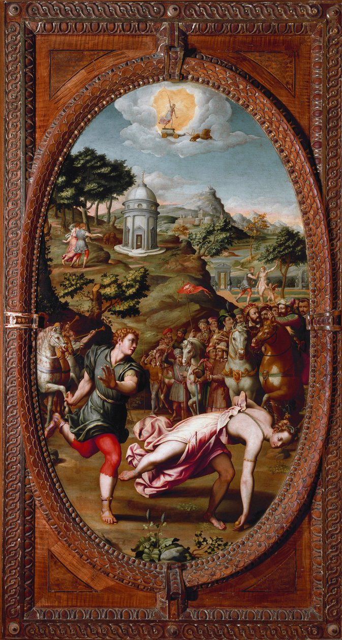 Atalanta y Hipómenes de Sebastiano Marsili