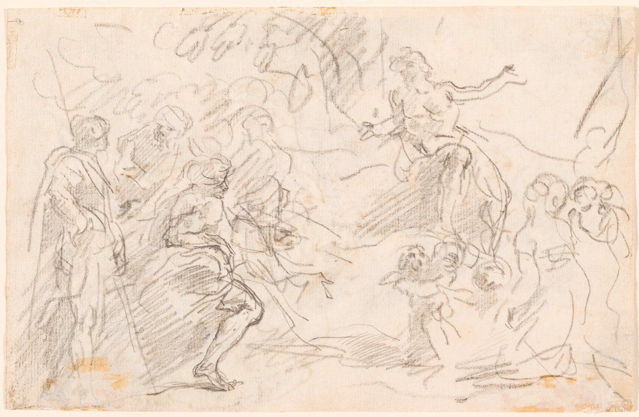 Escena bíblica [verso] de Sebastiano Ricci