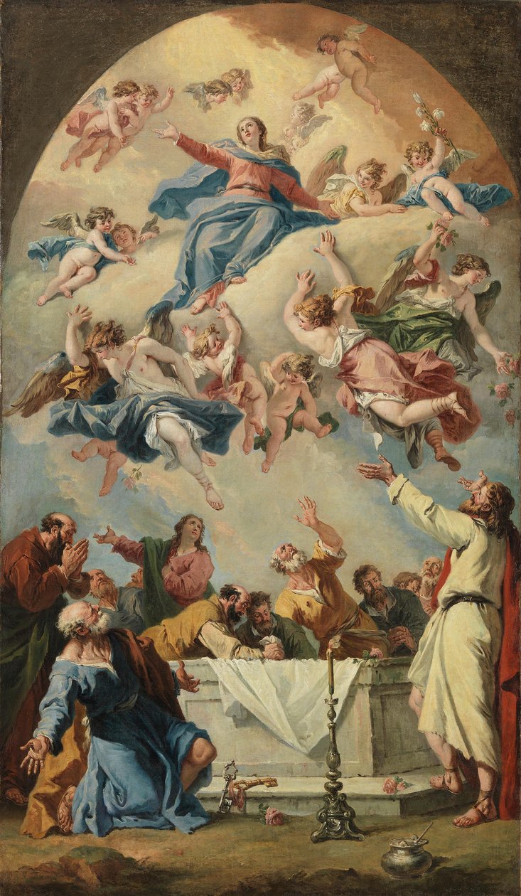 Die Himmelfahrt Mariens de Sebastiano Ricci