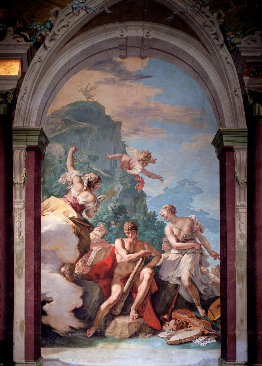 Hércules en la encrucijada entre el vicio y la virtud de Sebastiano Ricci