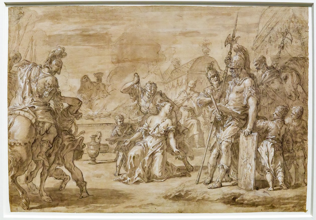 Sacrificio de Polixena de Sebastiano Ricci