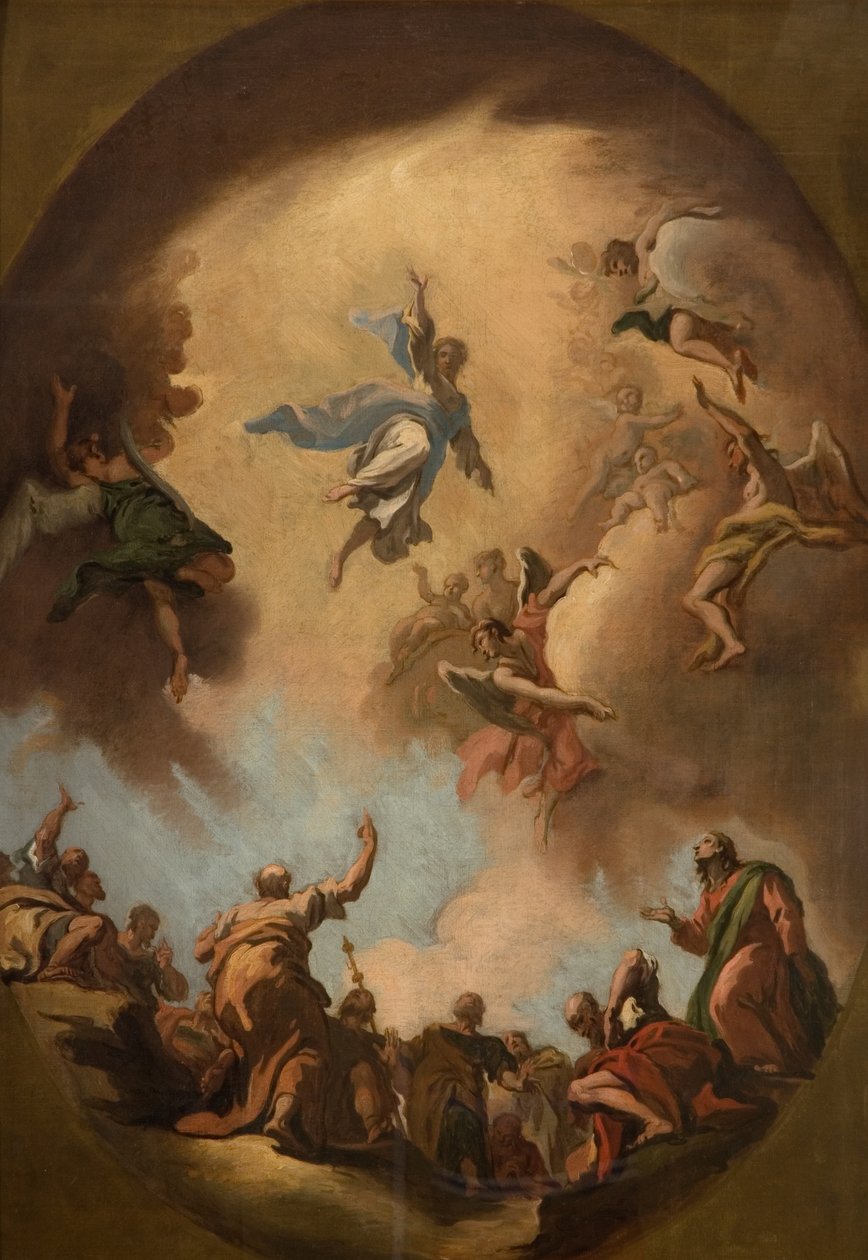 La ascensión de Cristo de Sebastiano Ricci