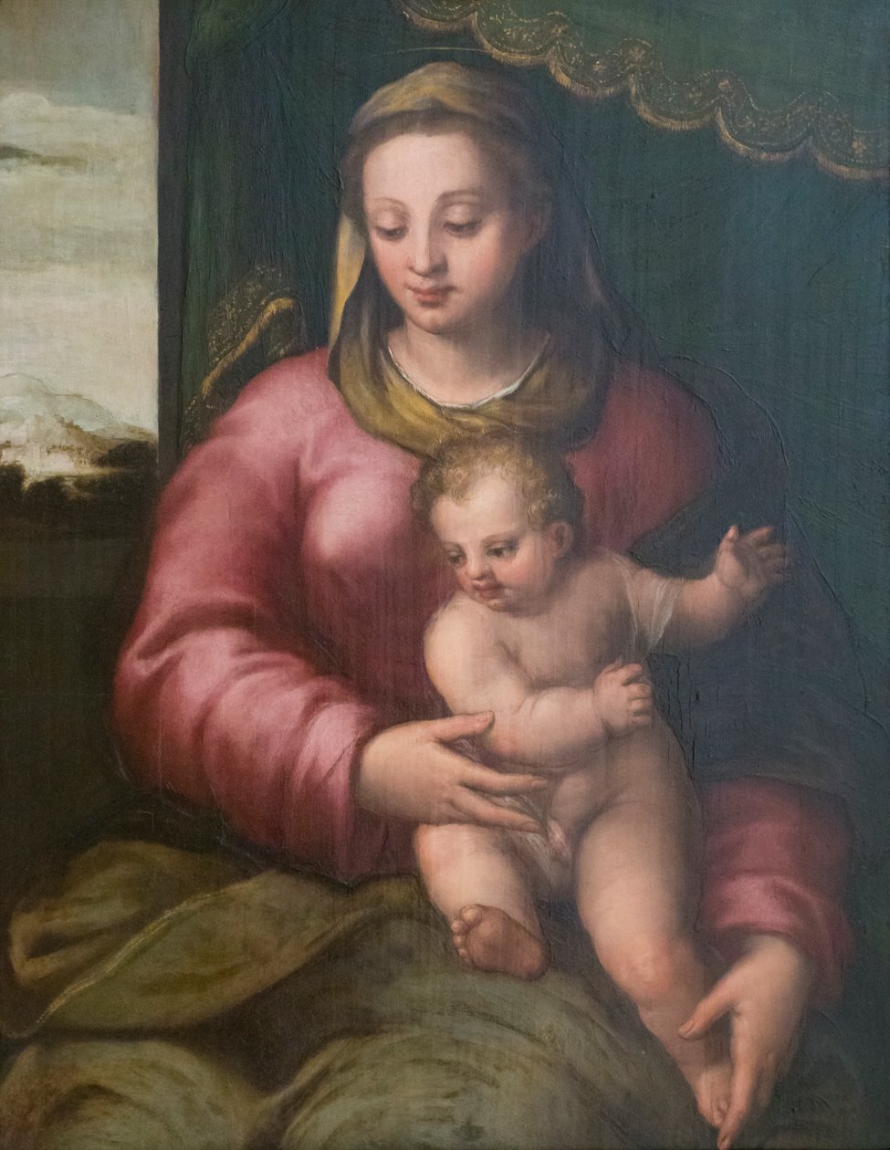 Virgen con el Niño de Sebastiano called Bastianino Filippi