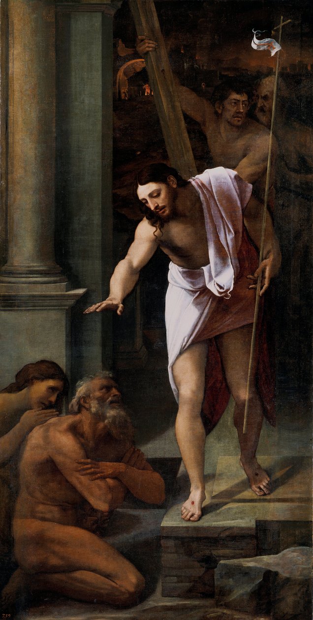 Cristo en el Limbo de Sebastiano del (c.1485 1547) Piombo