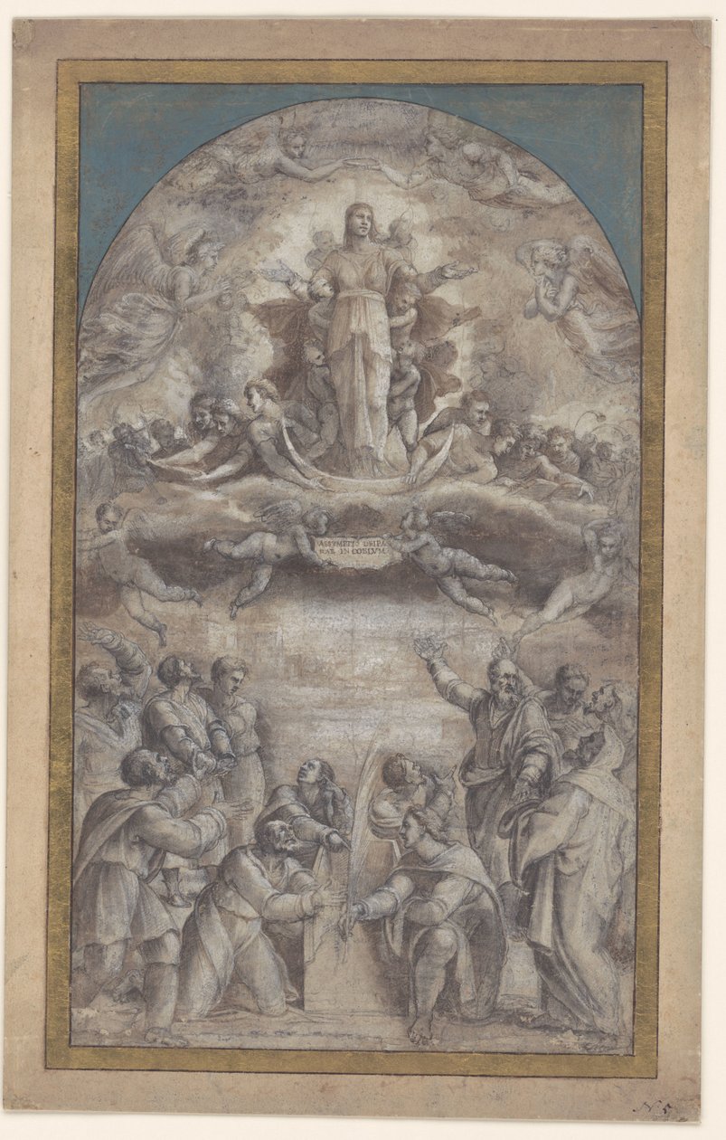 Ascensión de María de Sebastiano del Piombo