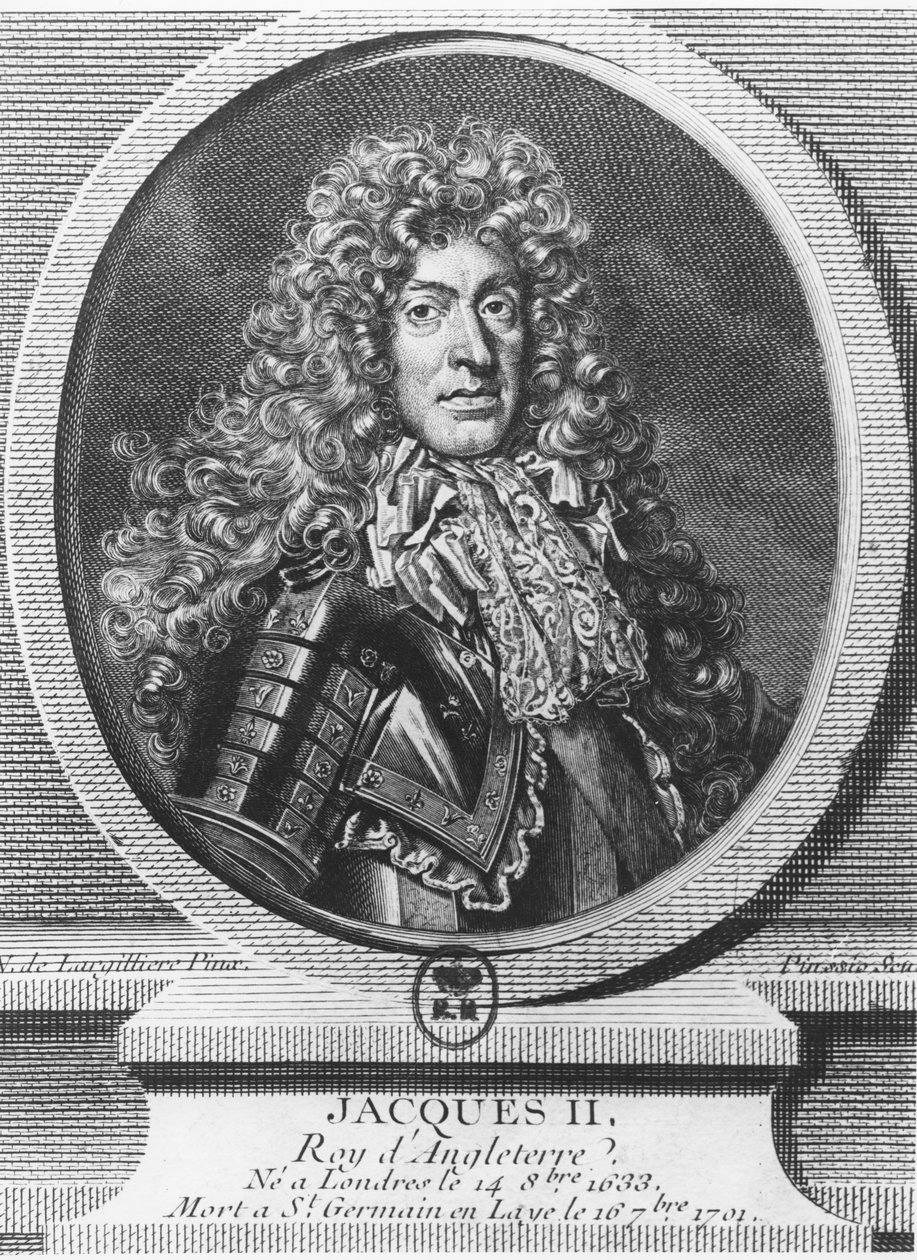 Jacobo II de Inglaterra de Sebastien Pinssio