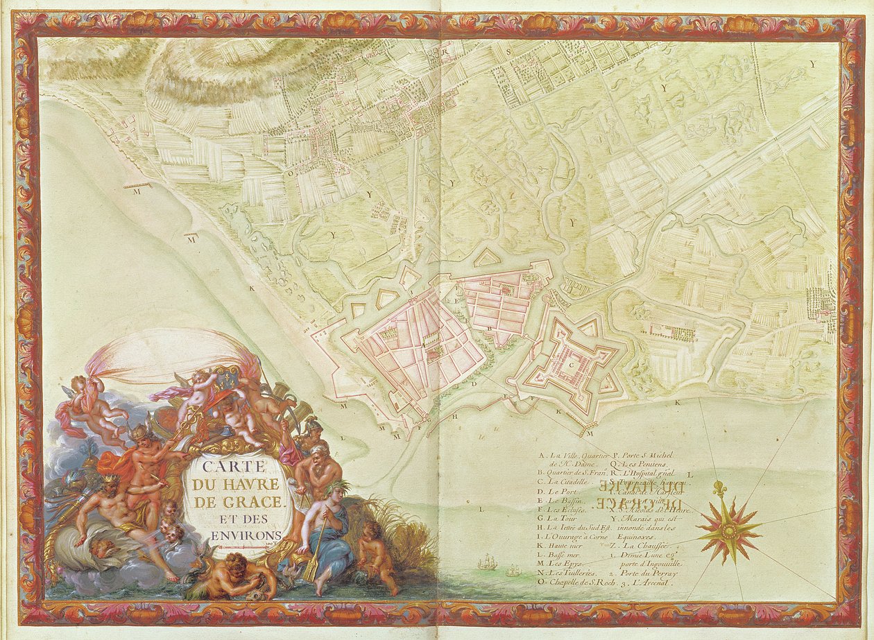 Ms. 987, fol.24 Plano de Le Havre, del 