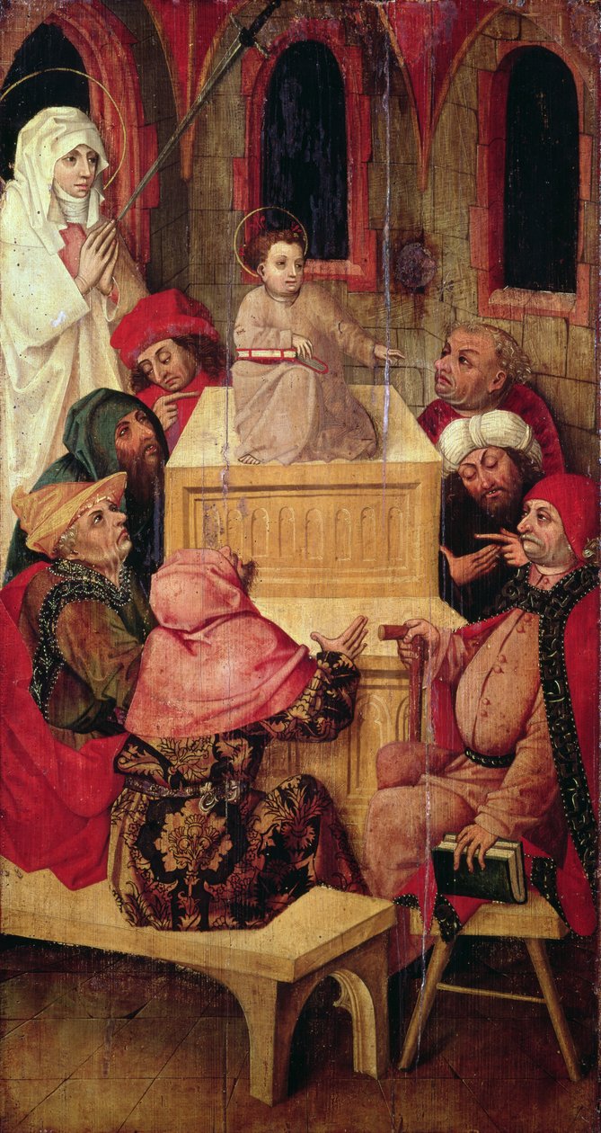 El Jesús de doce años en el templo de Second Master of Aranyosmarot