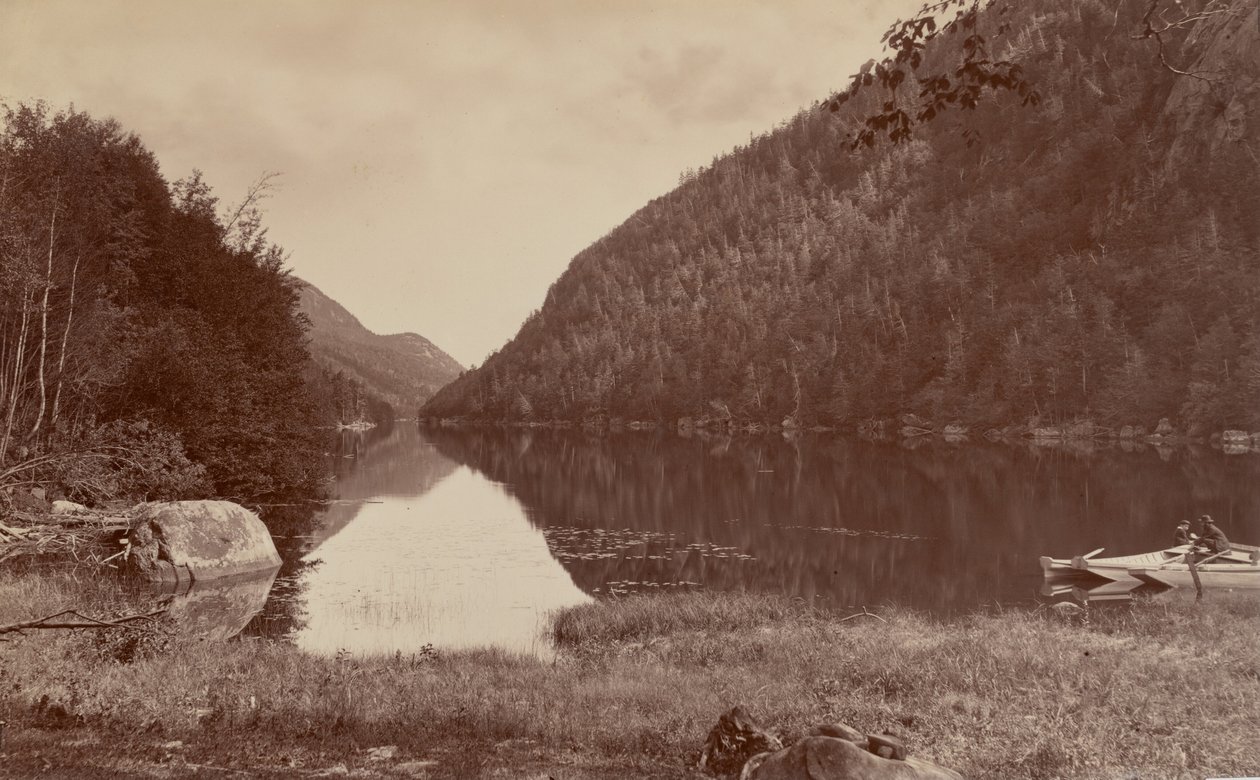Lago Cascade, Adirondacks de Seneca Ray Stoddard
