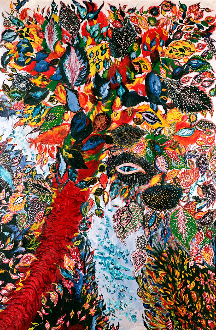El árbol del paraíso, c.1929 (óleo sobre lienzo) de Seraphine (1864 1942) Louis