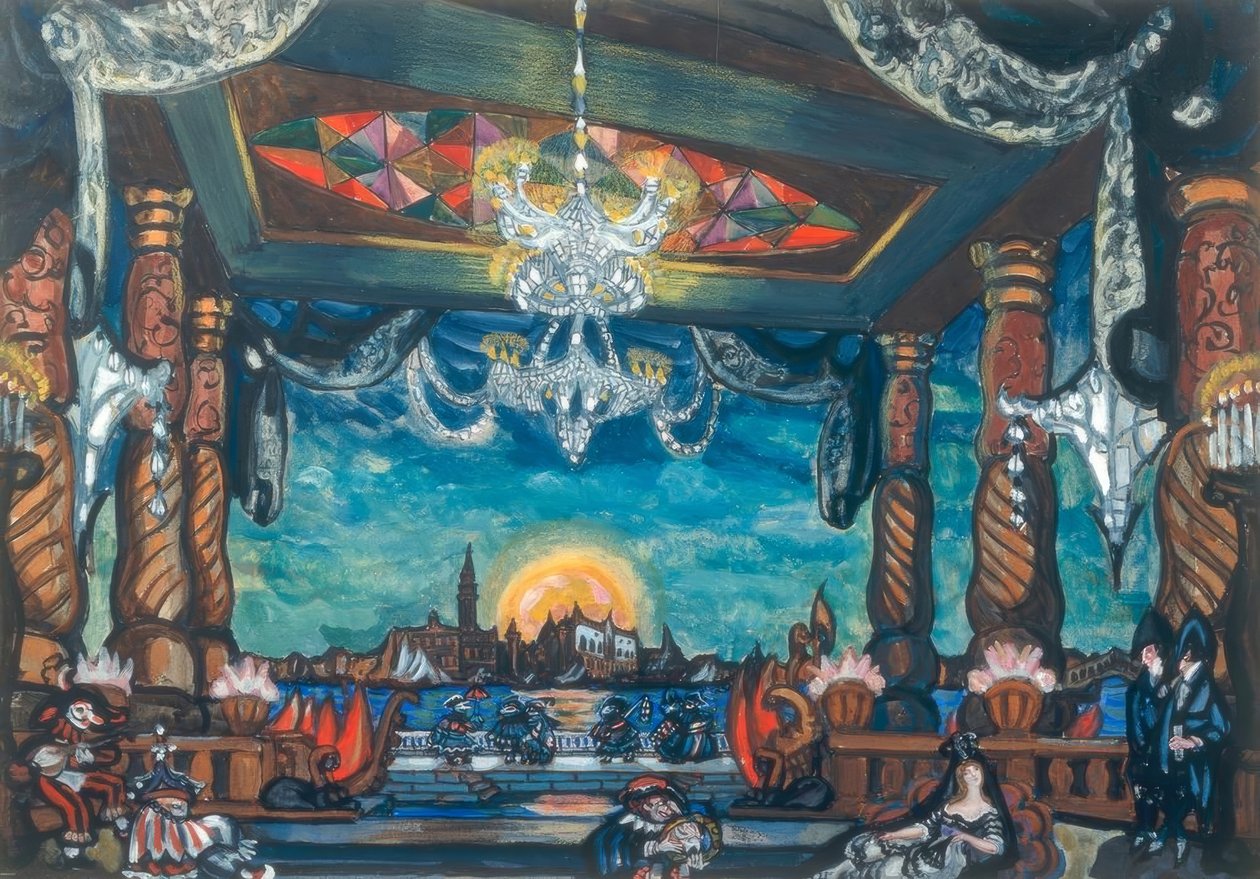 J.Offenbach, Hoffm. Erz. / Sudeikin de Sergei Jurjewitsch Sudeikin