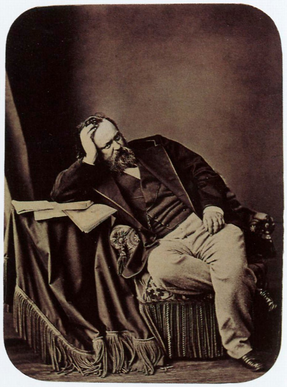 Alexander Herzen, escritor y pensador ruso, 1861 de Sergei Lvovich Levitsky