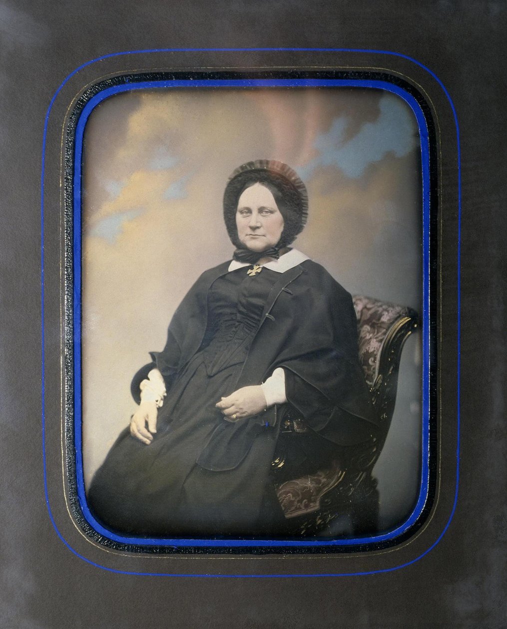 Retrato de Maria Trofimovna Pashkova, nacida condesa von Baranov de Sergei Lvovich Levitsky