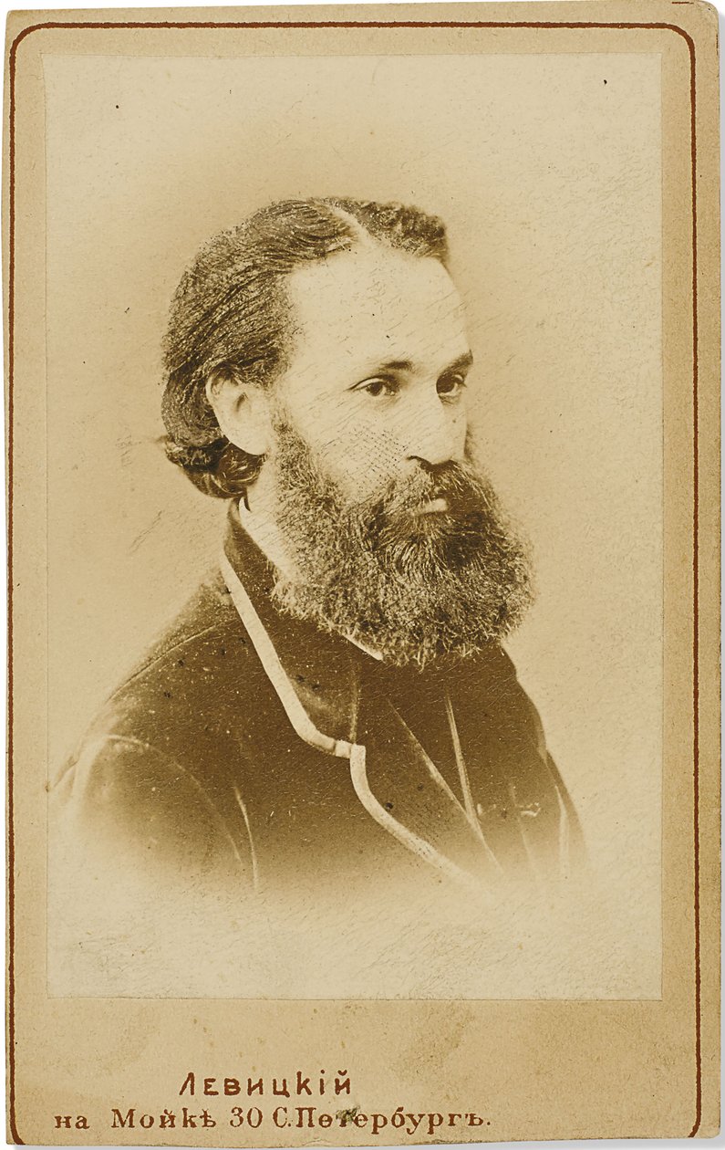 Retrato del violonchelista Karl Yulievich Davidov de Sergei Lvovich Levitsky