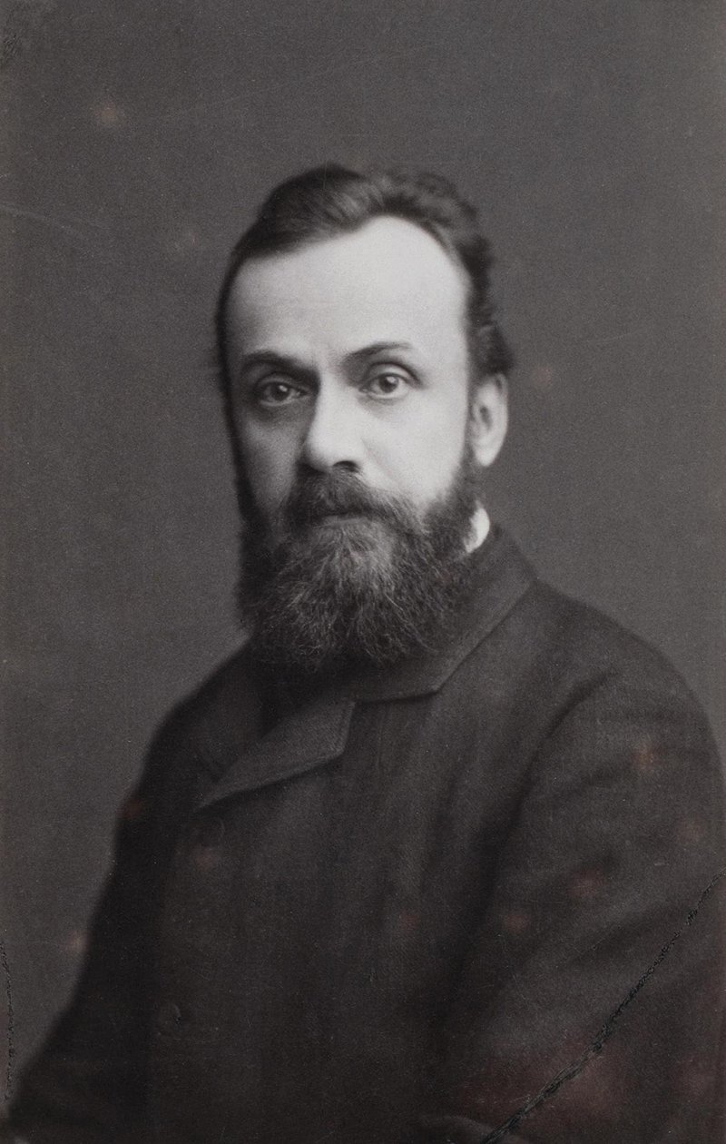 Retrato del escritor Gleb Ivanovich Uspensky 1843-1902, 1870 de Sergei Lvovich Levitsky