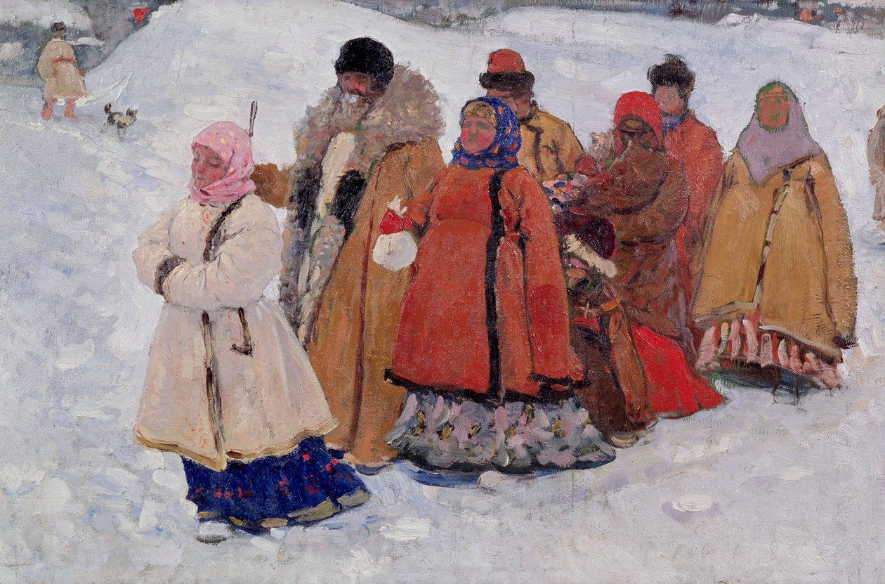 Una Familia, 1909 de Sergej Vasilevic Ivanov