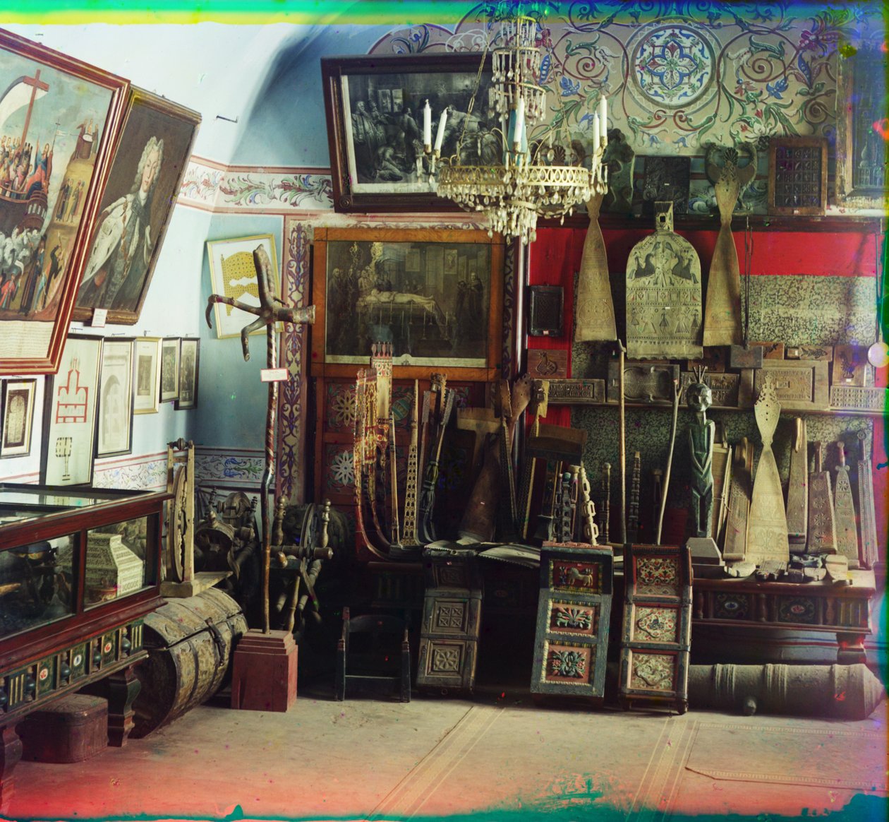 Habitación de Iona en el Kremlin de Rostov, 1905-1915 de Sergey Prokudin Gorsky