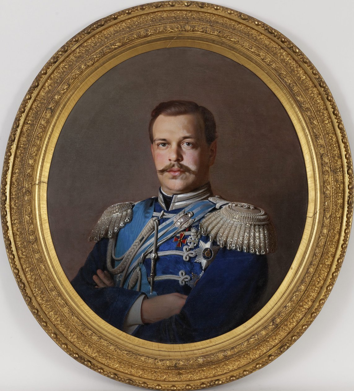 Retrato del emperador Alejandro III de Sergey Konstantinovich Zaryanko