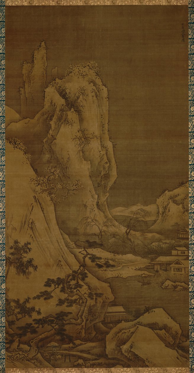 Paisaje de las cuatro estaciones - Invierno de Toyo Sesshu