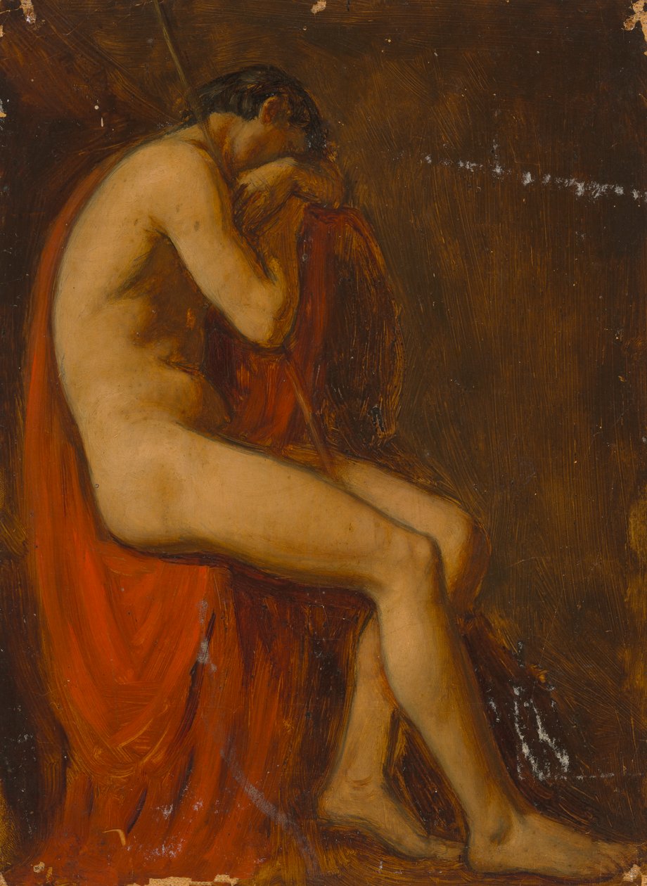 Sentarse desnudo de Severin Falkman