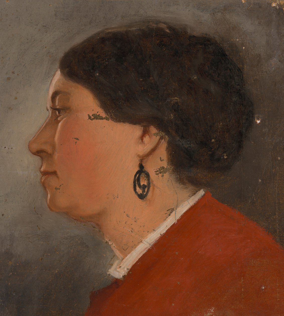 Perfil de una mujer de Severin Falkman