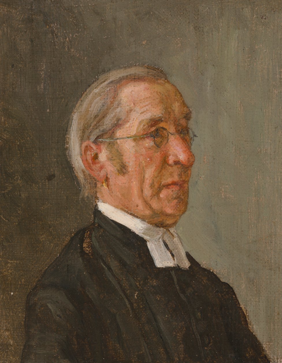 Retrato de un sacerdote de Severin Falkman