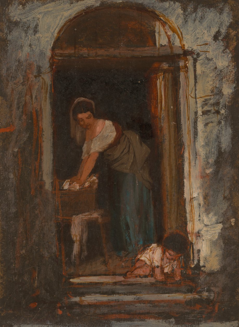 Stella y su hijo de Severin Falkman