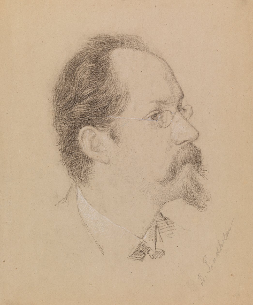 Artista Berndt Lindholm de Severin Falkman