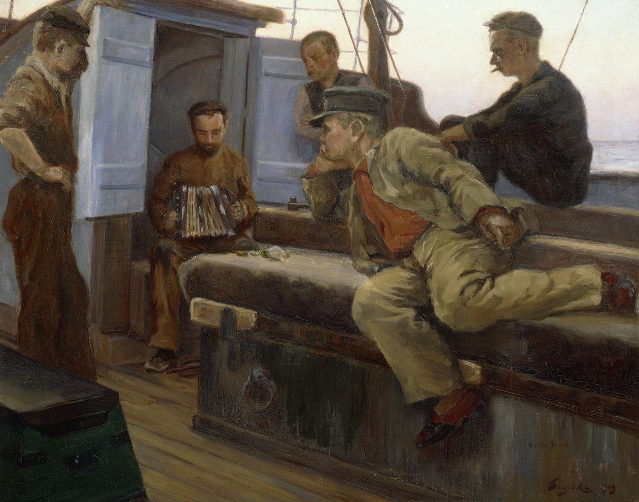 Romper a bordo / Fuera de servicio de Severin Segelcke