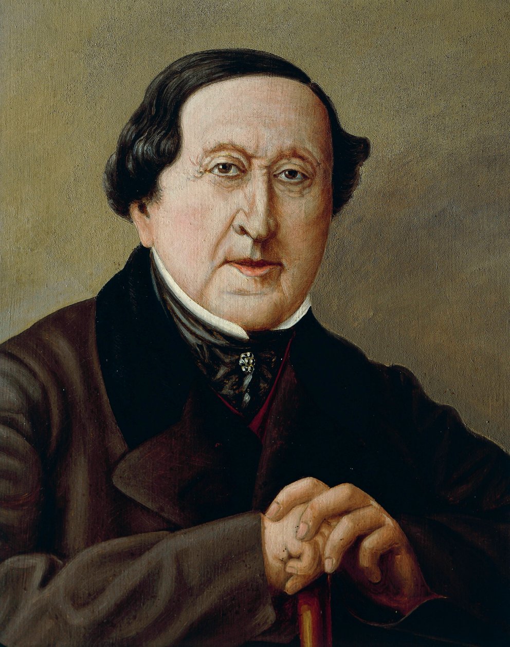Italia, Retrato del compositor italiano Gioacchino Rossini de Severini Severini