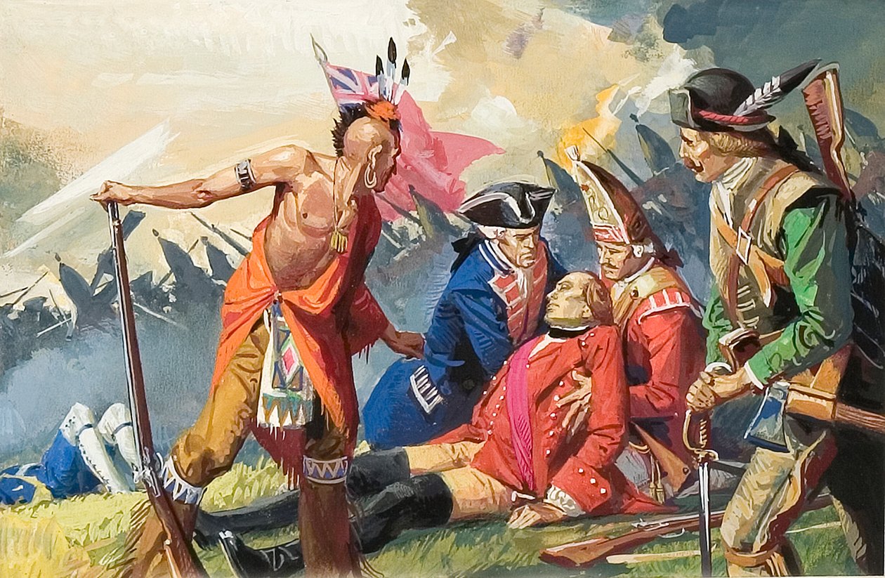 Muerte del General Wolfe de Severino Baraldi