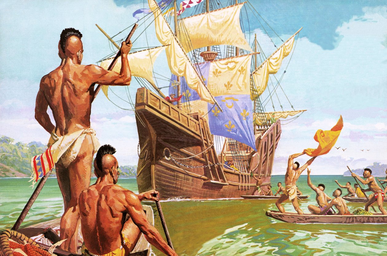 Giovanni da Verrazono, el primer europeo que vio el puerto de Nueva York de Severino Baraldi