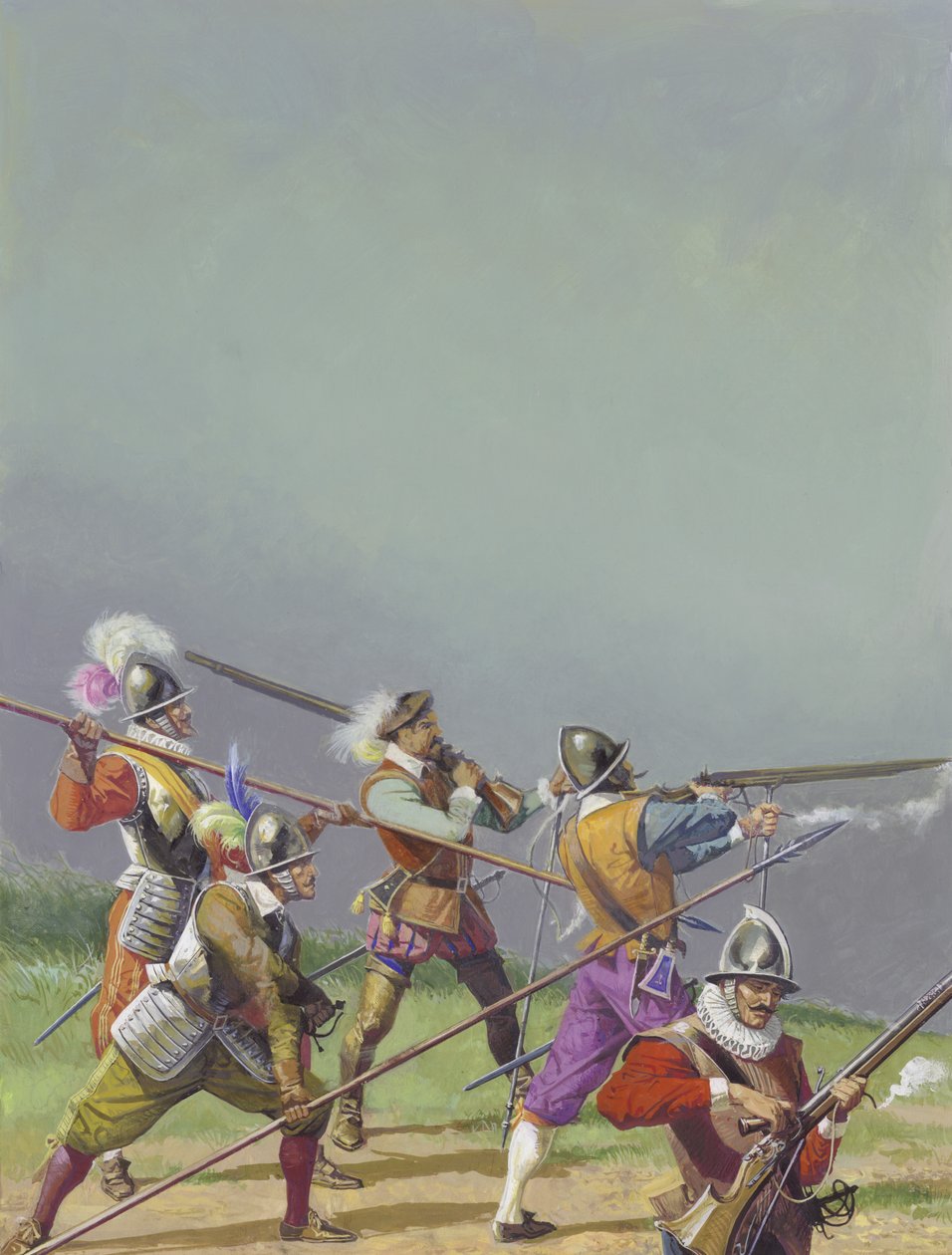 Infantería de Severino Baraldi