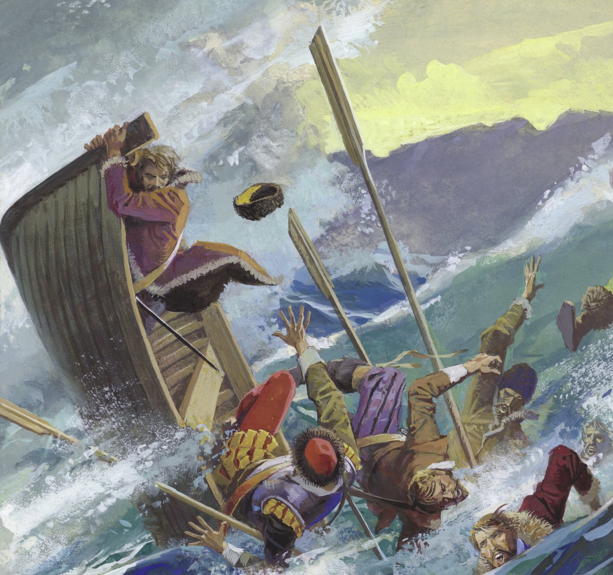 Richard Chancellor, arrojado al mar tempestuoso de Severino Baraldi