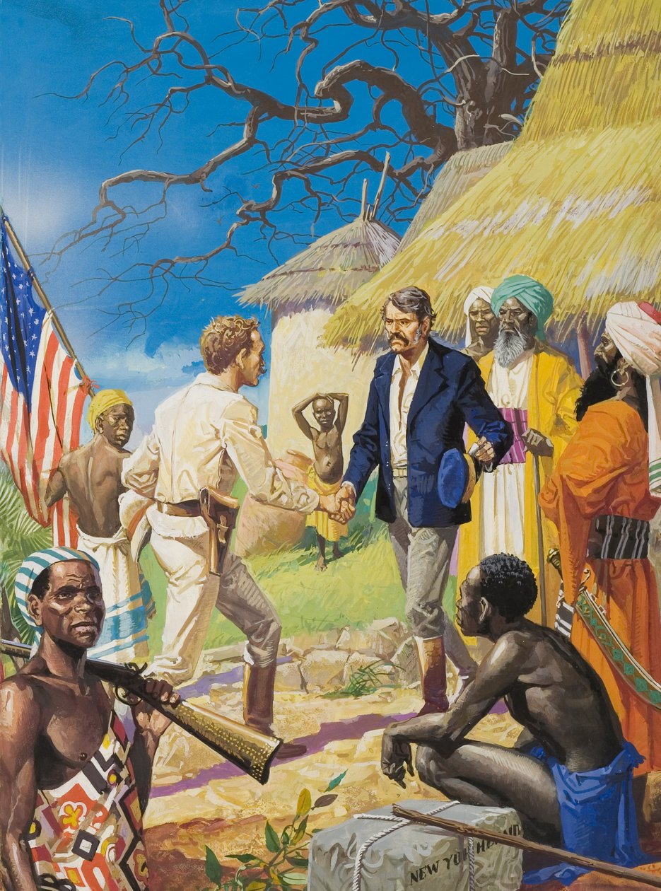 El encuentro inmortal (gouache sobre papel) de Severino Baraldi
