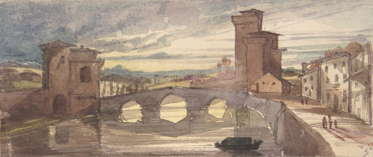 Pisa, 1843-44 de Seymour Haden