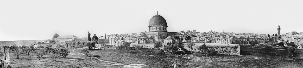 Panorama de Jerusalén, 1865 de Sgt. James M. McDonald