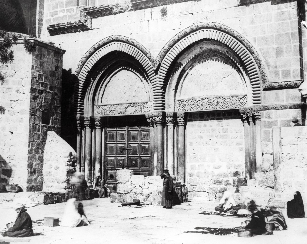 Entrada a la Iglesia del Santo Sepulcro, 1865 de Sgt. James M. McDonald