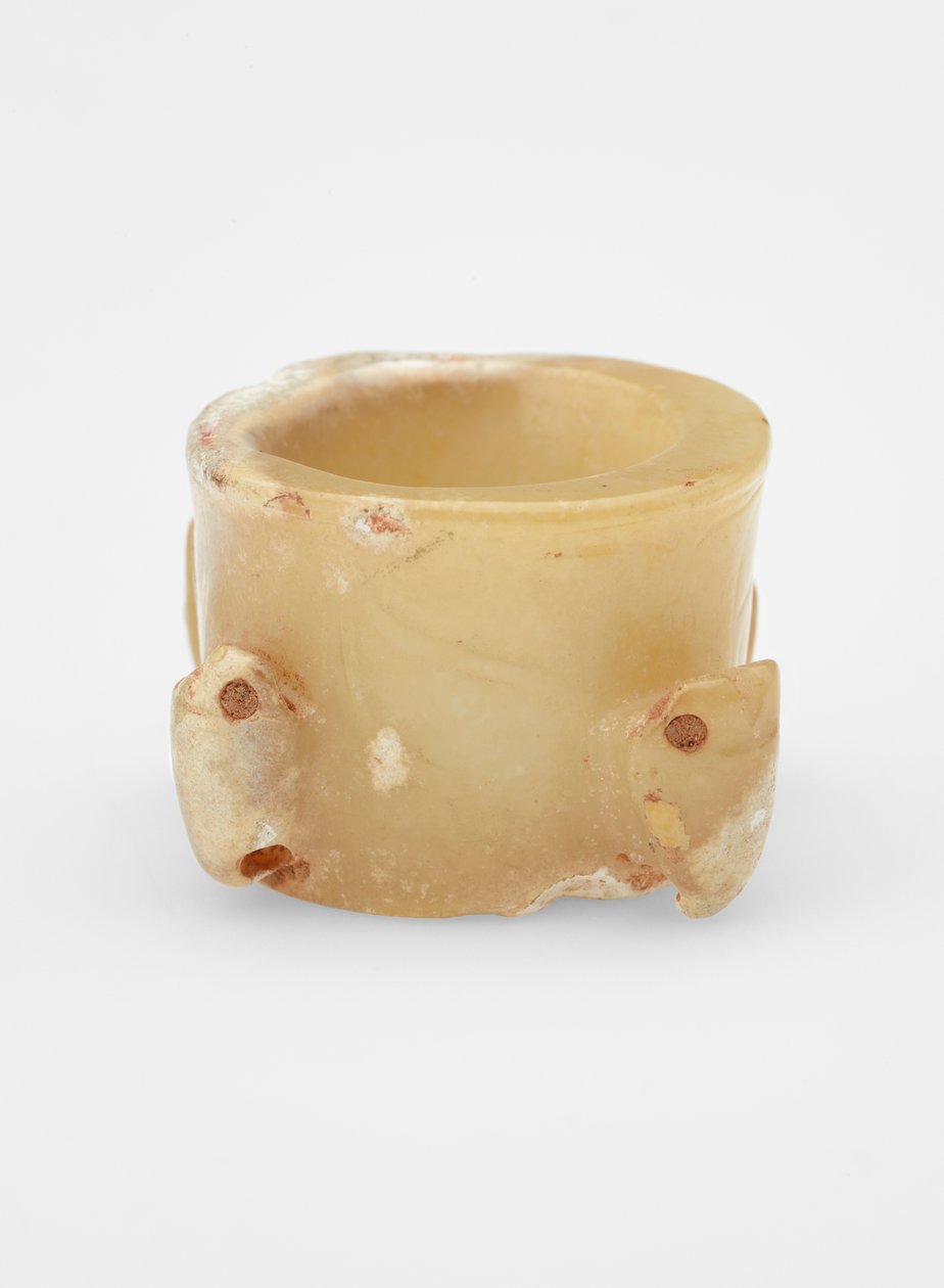 Cuentas con máscaras, c.1600-c.1050 a.C. de Shang Dynasty Chinese School