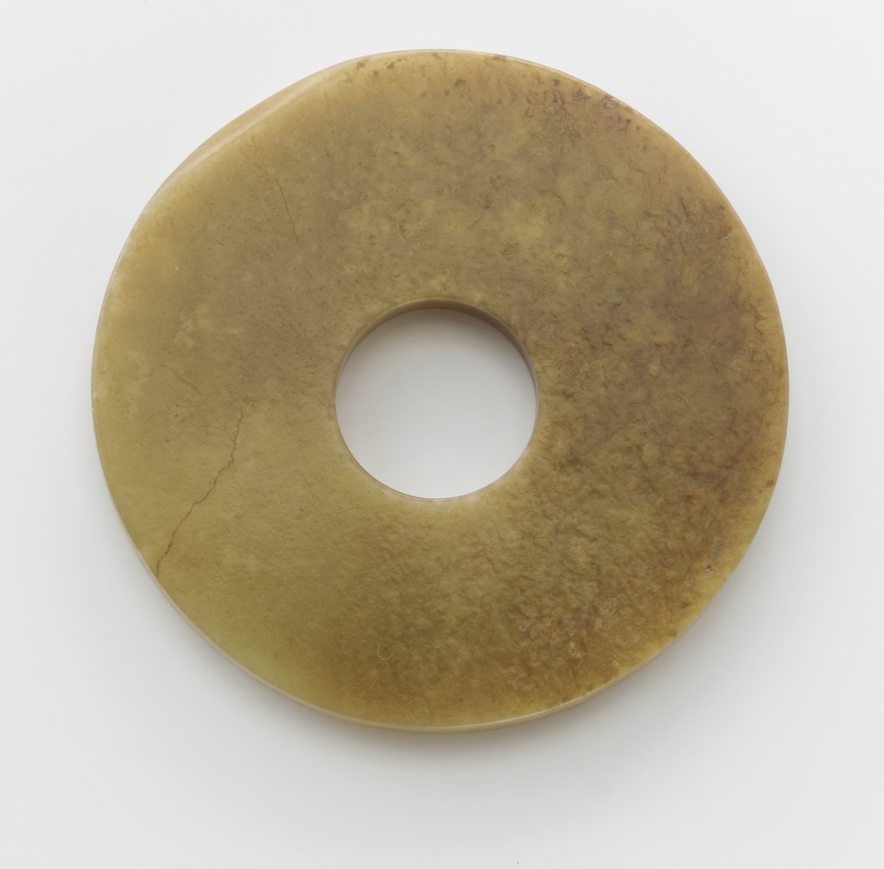 Disco ritual (bi) de Shang Dynasty Chinese School