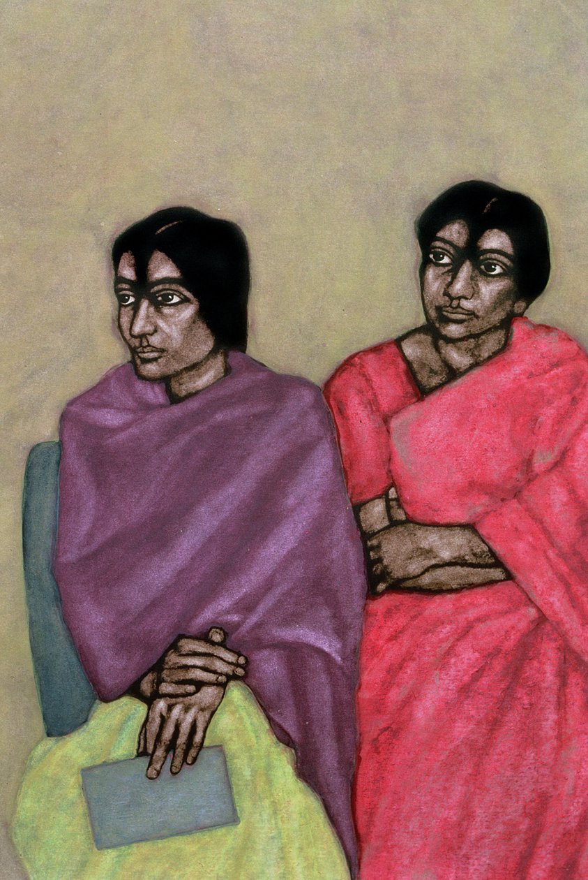 Juego de niños, 1987 (detalle) de Shanti Panchal