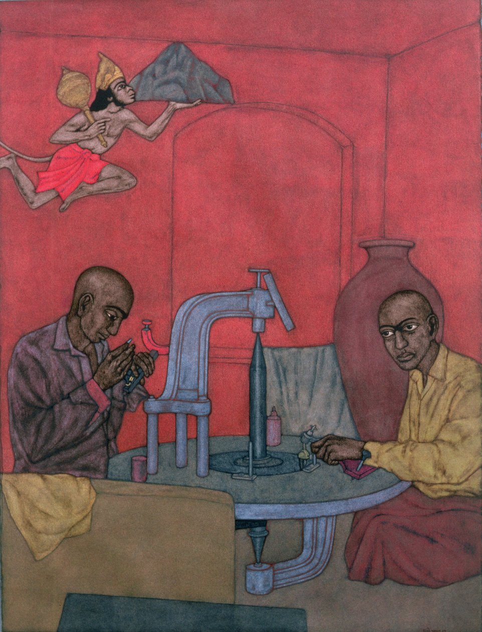 Hanuman - Pulidores de diamantes, 1996 de Shanti Panchal