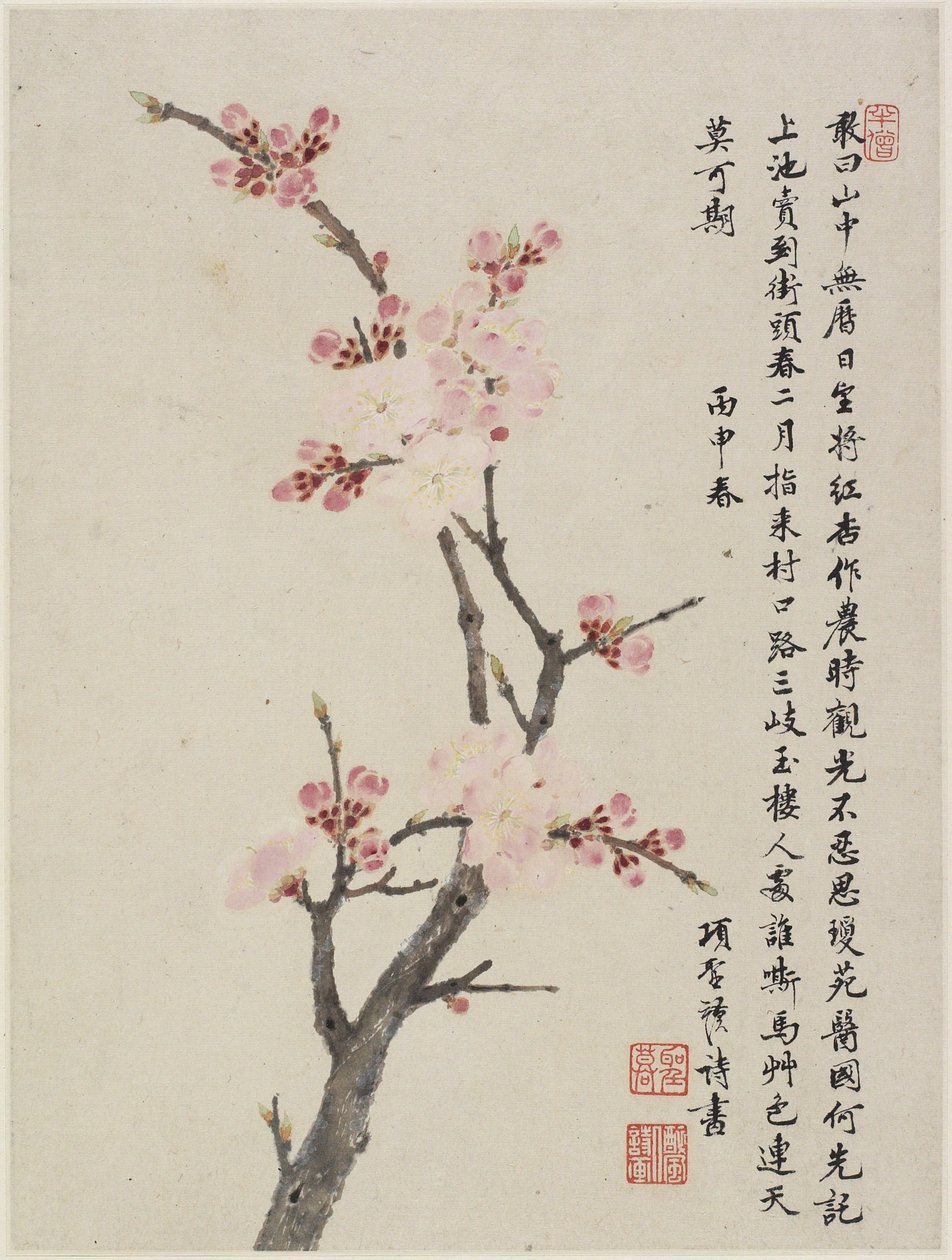 Álbum de Diez Hojas, 1656 de Shengmo Xiang