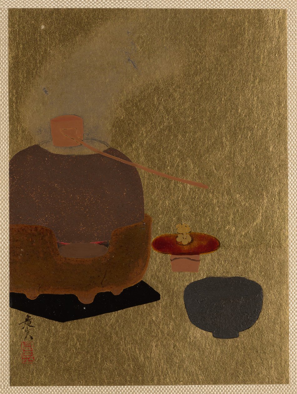Aparato para la Ceremonia del Té de Shibata Zeshin