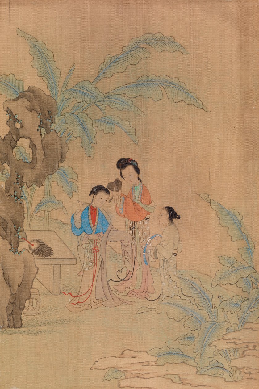 Tres Figuras en un Paisaje de Shih Fu Chuiu Ying Shih Fu Chuiu Ying