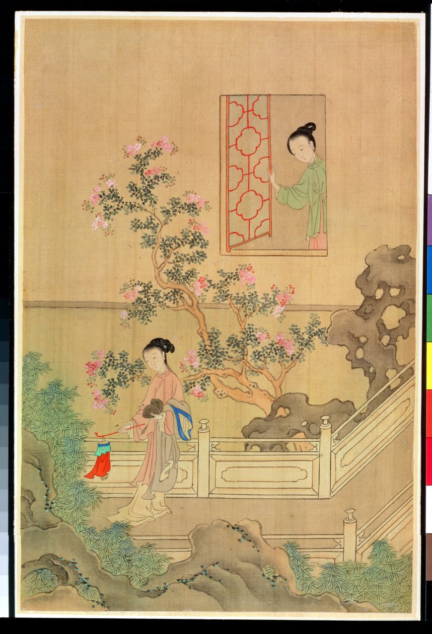 Mujer en el Jardín de Shih Fu Chuiu Ying Shih Fu Chuiu Ying